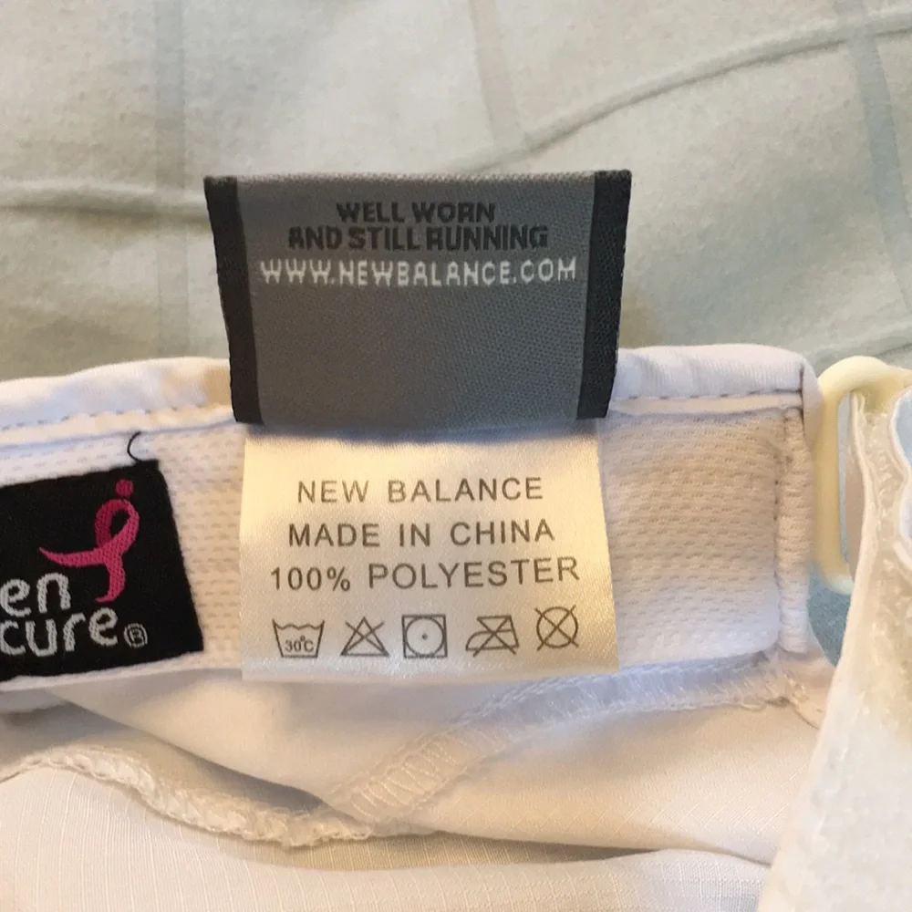 New Balance Breast Cancer Awareness Running Cap Baseball Hat Running Hat